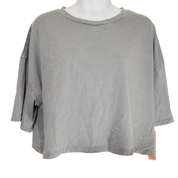 ☀ Colsie Women's T-Shirt Colsie Gray M Sz M - Picture 1 of 5